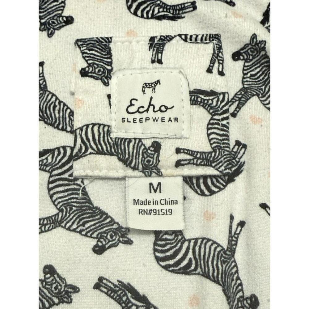 Ecko Unlimited Womens Zebra Pajama Set Size M - Picture 4 of 9